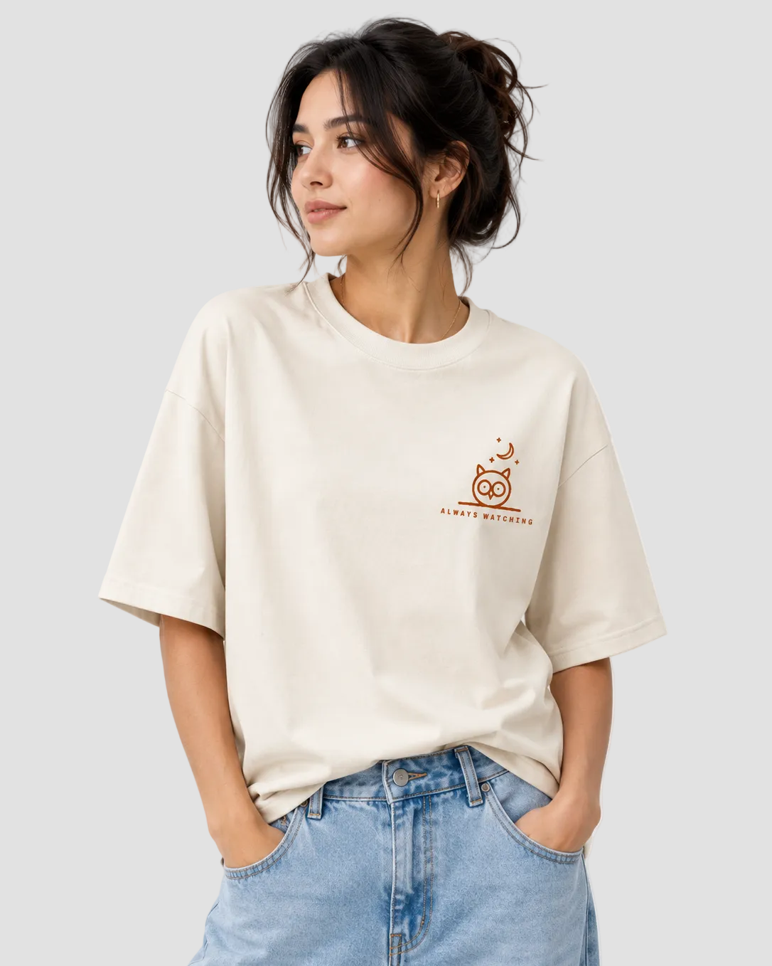 Minimal Owl Relaxed Fit Tee