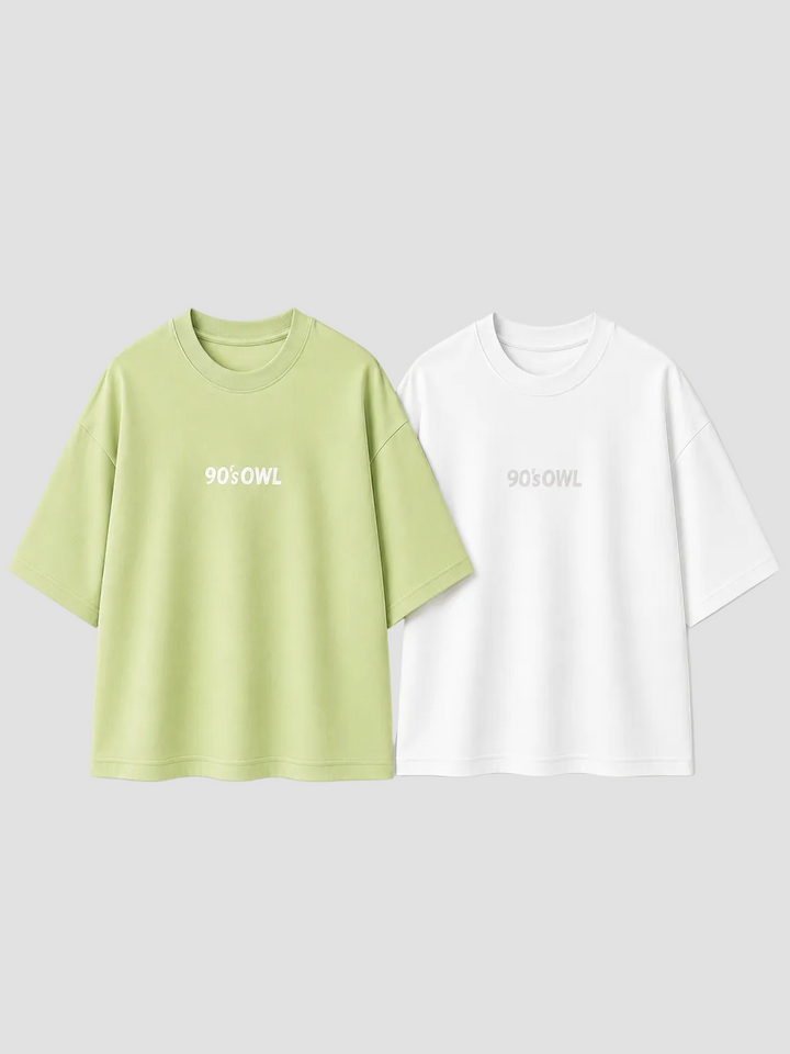 90sOWL Classic Tee – Duo Pack