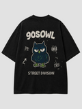 Street Division Oversized T-Shirt 90s OWL