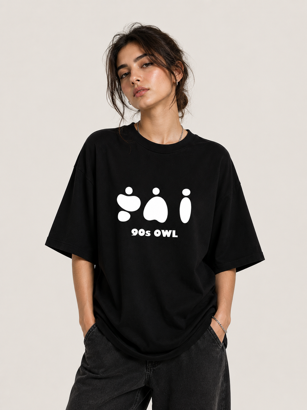 Abstract Oversized T-Shirt