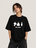 Abstract Oversized T-Shirt