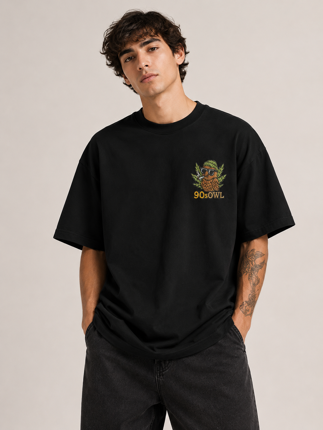High Fly Owl Oversized T-Shirt