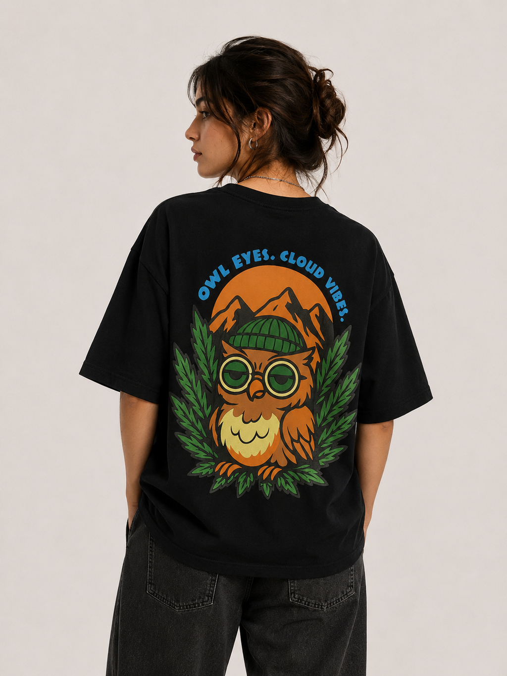 High Fly Owl Oversized T-Shirt