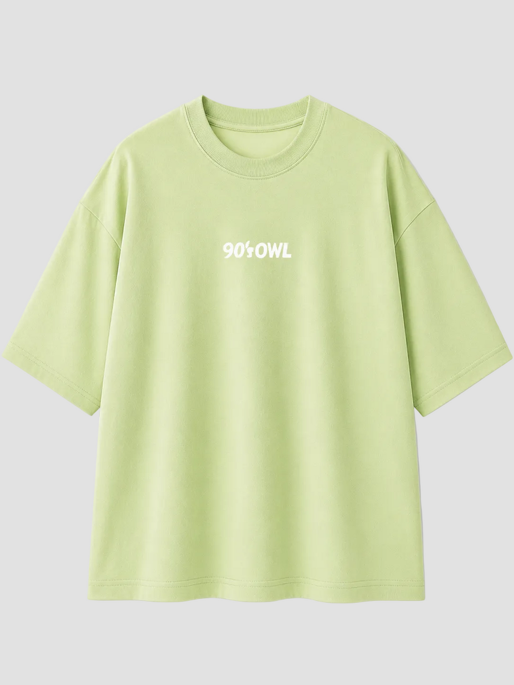 90sOWL Classic Tee - Pistachio Green 90s OWL