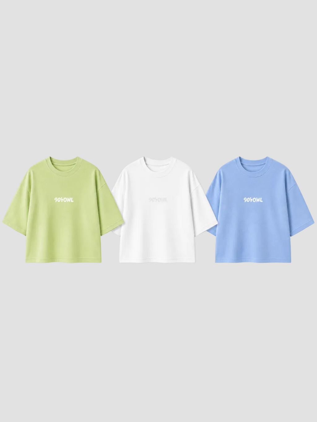 90sOWL Classic Tee Trio