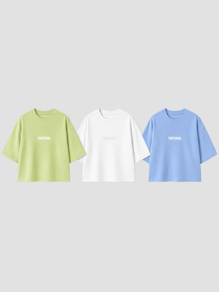 90sOWL Classic Tee Trio