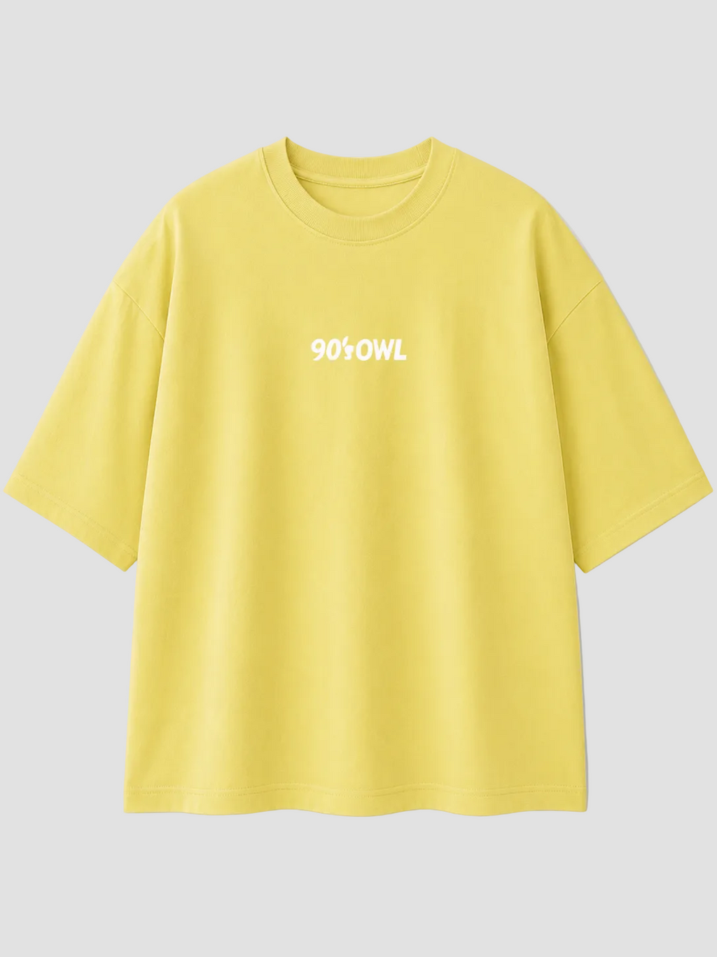 90sOWL Classic Tee - Sunbeam Yellow 90s OWL