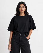 Unisex Cotton Oversized T-Shirts – Pack of 2 (Black & Olive Green)