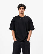 Oversized T-Shirts – Pack of 3 (Black, Off-White & Brown)